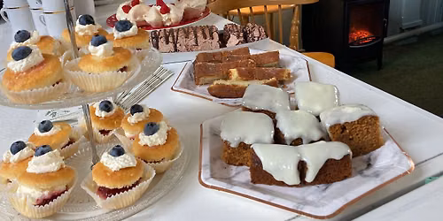 Pop Up Tearoom 1 to 3pm - Home Bakes and Great Company