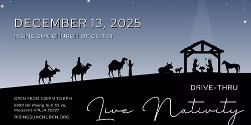 Live Nativity 2025