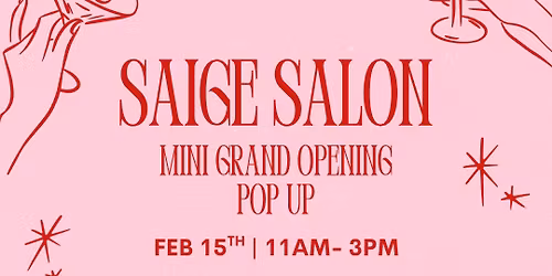 Valentines mini grand opening pop up\ud83e\ude77