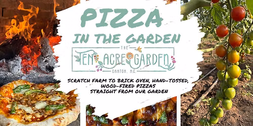 Pizzas in the Garden