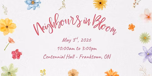 Neighbours in Bloom - Craft Market