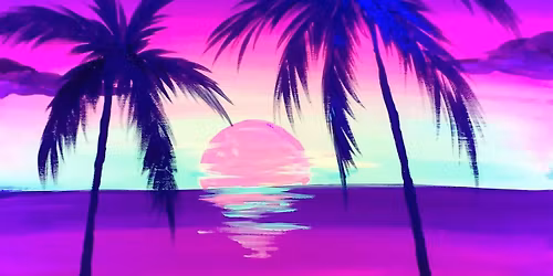 "Tropical" GLOW: Art in the Dark