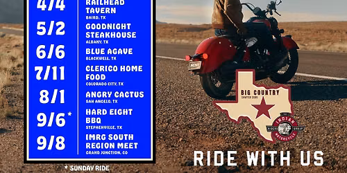 Ride & Dine 2026