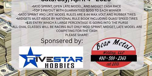 FOOLS DASH FOR CASH!