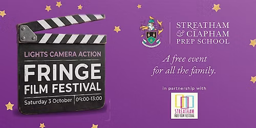 SCPS Fringe Film Festival: Free Family Film Making in Streatham