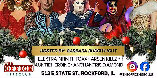 HAVE A HAPPY HOLI-GAY!   DRAG BRUNCH