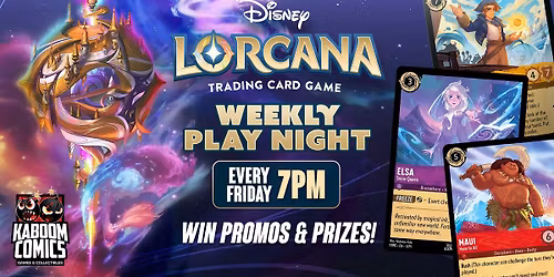 Disney Lorcana Weekly Tournament
