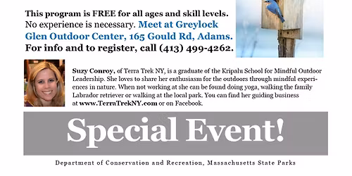 Mountain Mindfulness: Spring Walk with Suzy Conroy