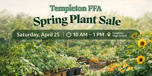 Templeton FFA Spring Plant Sale