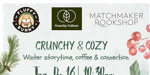 Crunchy & Cozy Meetup at Matchmaker Bookshop