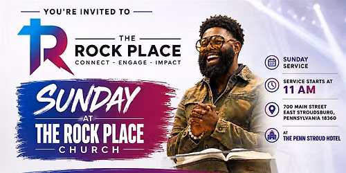 The Rock Place Pennsylvania Sunday Service!