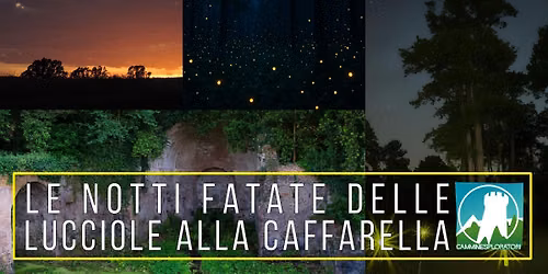 Le Notti Fatate delle Lucciole alla Caffarella