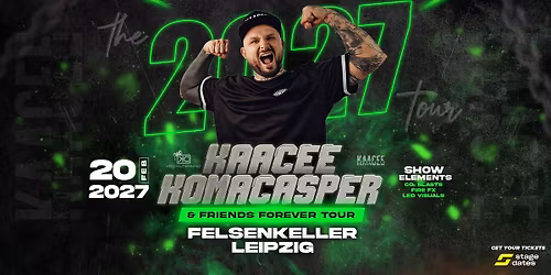 KomaCasper & Friends Forever Tour 2027 - Felsenkeller Leipzig