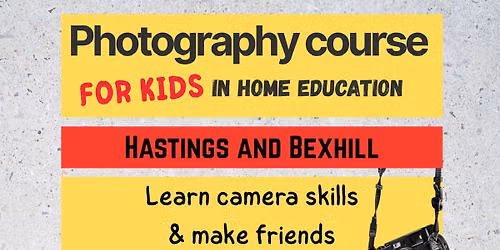 Photography course for kids in home education