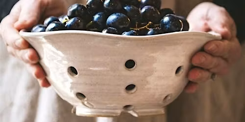 Mothers Day  Intro Pottery Class - Berry\/Fruit Bowl Ceramic Class