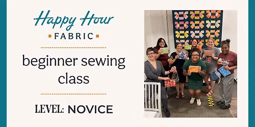 Beginner Sewing Class - August - Baltimore