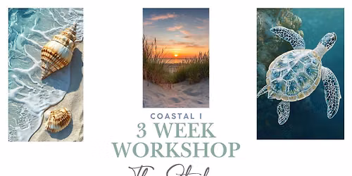 Coastal I 3 Week Watercolor Workshop | Tina's Art Studio Portsmouth