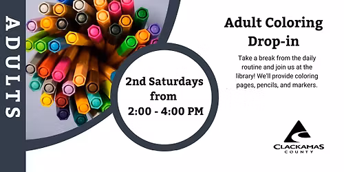 Drop-In Social: Adult Coloring