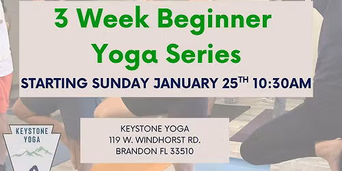 3 Week Beginner Yoga Series