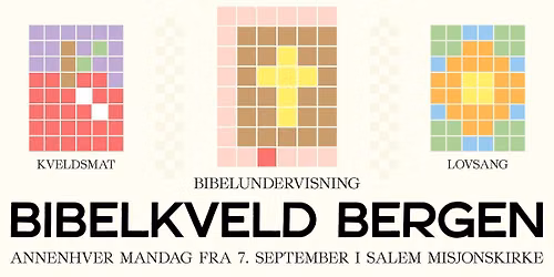 \u00c5pningskveld Bibelkveld Bergen (Gratis)