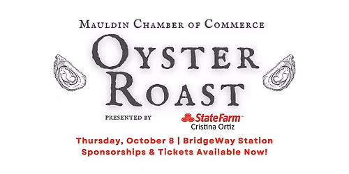 Greater Mauldin Chamber Annual Oyster Roast at BridgeWay Station