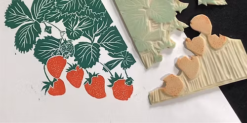 Lino Printing - Create a jigsaw cut