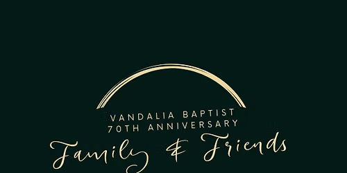70th Anniversary Family & Friends Reunion Picnic