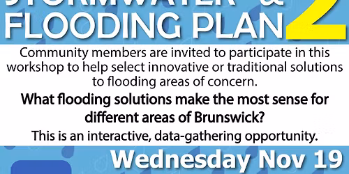 Community Workshop #2 - Stormwater & Flooding Plan