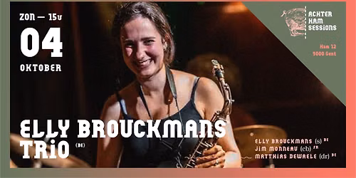 ELLY BROUCKMANS TRIO @ AchterHam Sessions