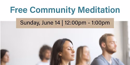 Free Community Meditation 