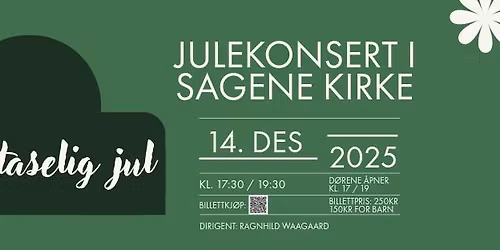 Staselig jul - julekonsert med Stas 2025