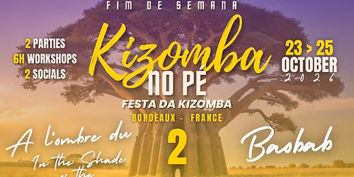 KIZOMBA NO P\u00c9 - Festa da Kizomba - 2026