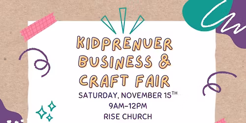 Kidprenuer Business & Craft Fair