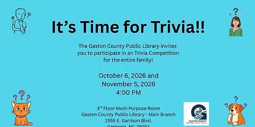 It's Time for Trivia!!
