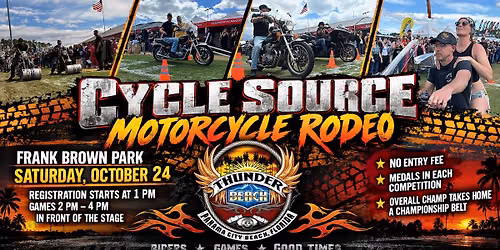 Cycle Source Rodeo Games At Thunder Beach Rally