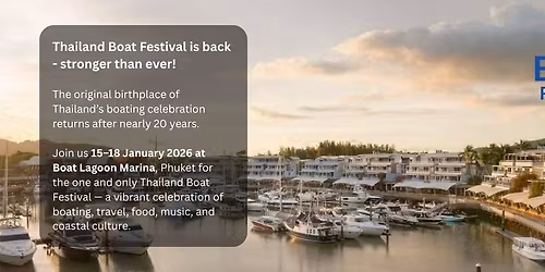 Thailand Boat Festival 2026