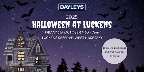 Halloween at Luckens Reserve 2025