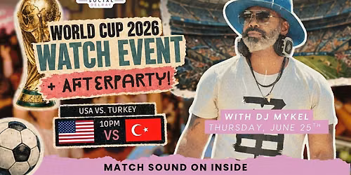 USA vs Turkey Watch Party + LIVE DJ  @ Throw Social Delray!