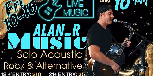Alan R Music: Acoustic Solo Night at Rabbit