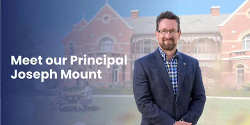 Meet the Principal - For Students & Families interested in enrolling in 2027 and beyond