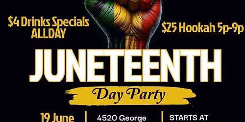\ud83d\udd25\u270a\ud83c\udffe JUNETEENTH DAY PARTY AT THE CORNER BAR & LOUNGE! \u270a\ud83c\udffe\ud83d\udd25