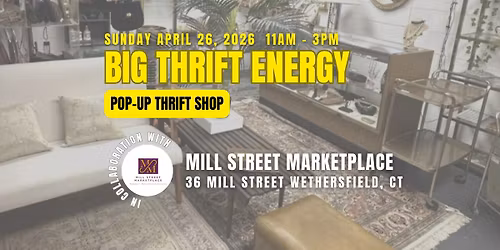 Big Thrift Energy Pop-Up Thrift Shop