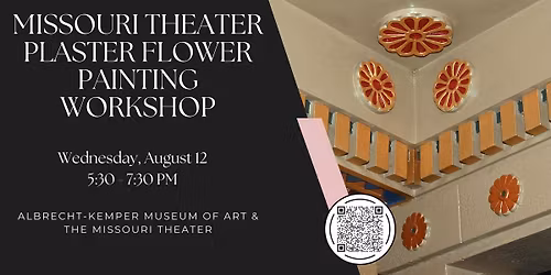 Missouri Theater Plaster Flower Painting Workshop