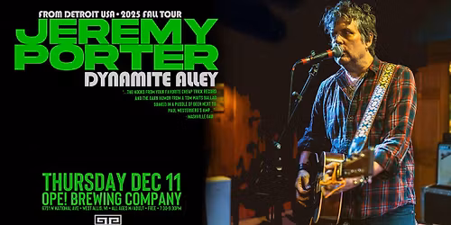 Jeremy Porter [LIVE MUSIC]