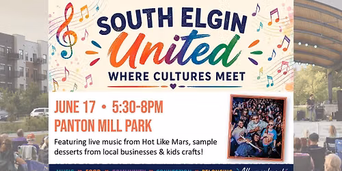 South Elgin United: Where Cultures Meet featuring Hot Like Mars