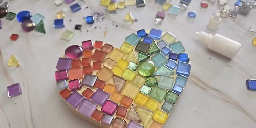 Make Your Own Heart Mosaic