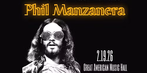 An Evening of Words & Music with Roxy Music\u2019s Phil Manzanera