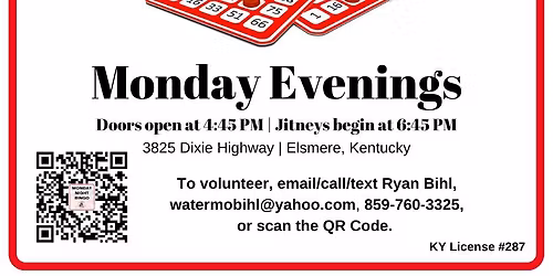 Bingo at St Henry Elementary School