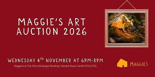 Maggie's Cardiff Art Auction 2026