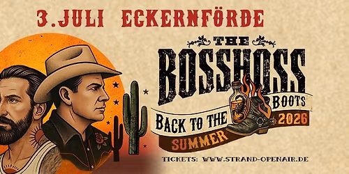 BOSSHOSS - STRAND OPENAIR -  ECKERNF\u00d6RDE 2026